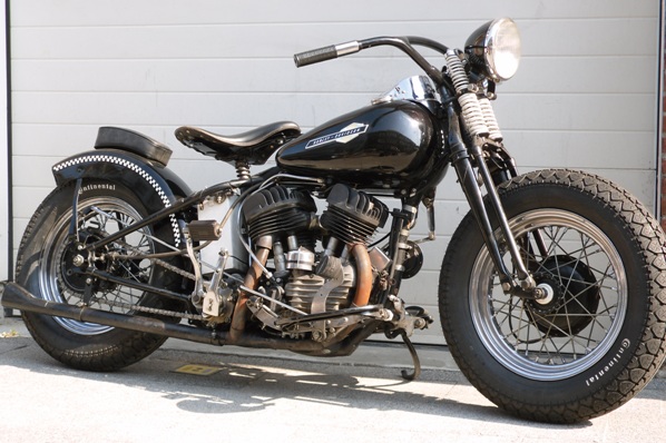 Klassieke Harley-Davidson